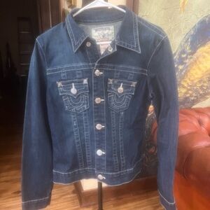 True Religion Jean jacket size medium in GUC